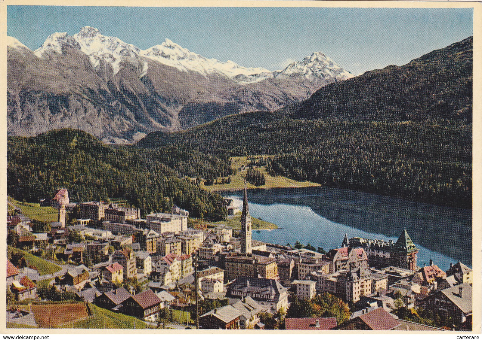 Suisse,helvetia,swiss,schweiz,svizzera,switzerland ,GRISONS,SAINT MORITZ ,district De MALOJA - Saint-Moritz