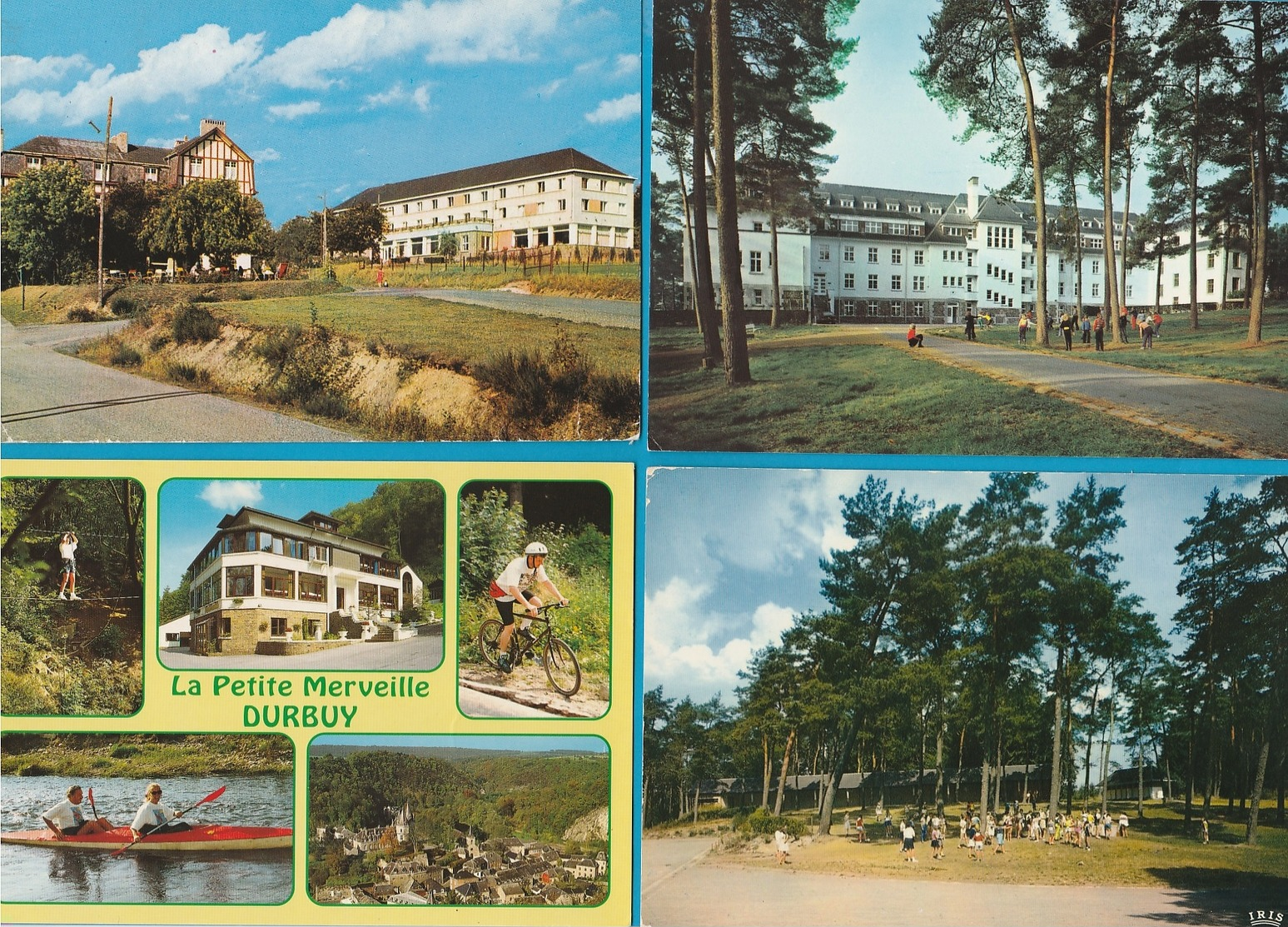 BELGIË Vakantiecentrums, Centre de vacances, Lot van 60 postkaarten, 60 cartes postales