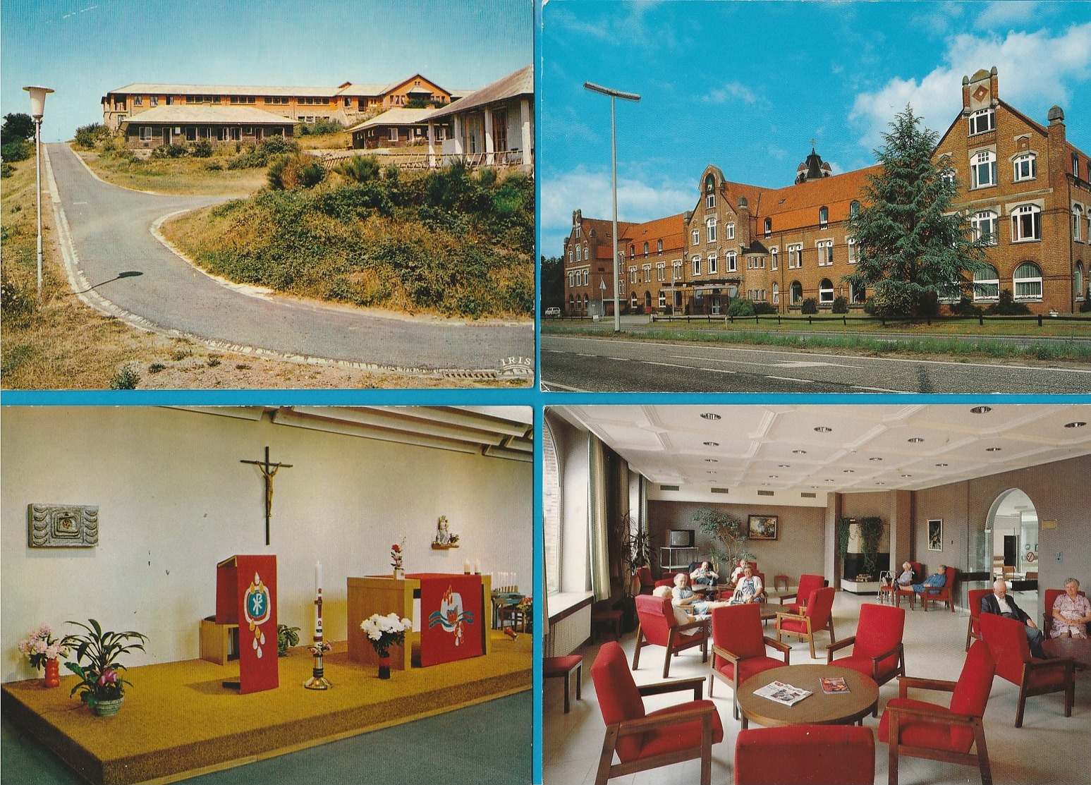 BELGIË Vakantiecentrums, Centre de vacances, Lot van 60 postkaarten, 60 cartes postales