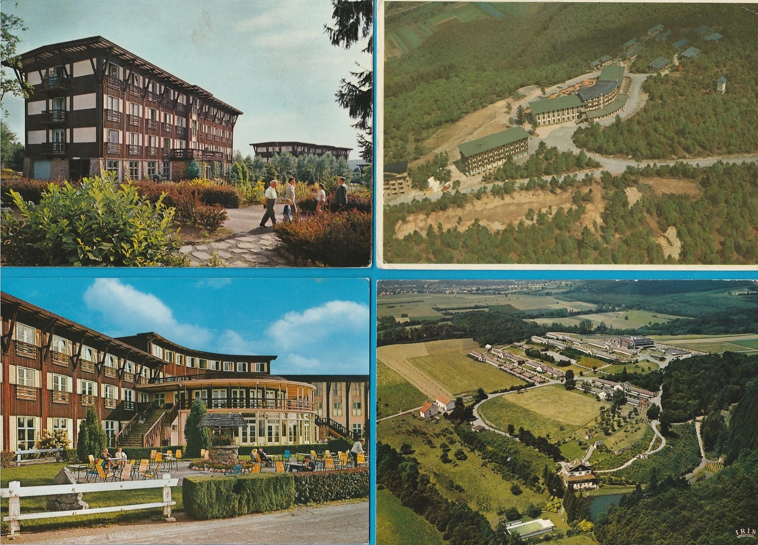 BELGIË Vakantiecentrums, Centre de vacances, Lot van 60 postkaarten, 60 cartes postales