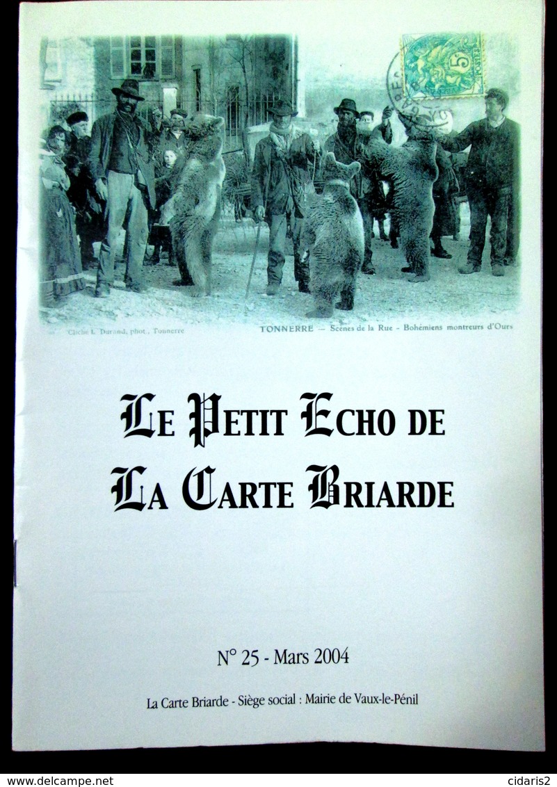Lot 52 # "PETIT ECHO De La CARTE BRIARDE" C.P.A. Postcard CPA Postkarte Seine & Marne Melun Brie Paris Etc..1999 à 2013. - Français