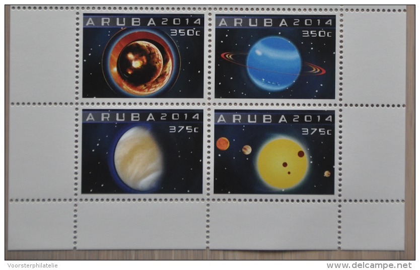 ARUBA ++ 2014 ASTRONOMIE ASTRONOMY  MNH ** - Curacao, Netherlands Antilles, Aruba