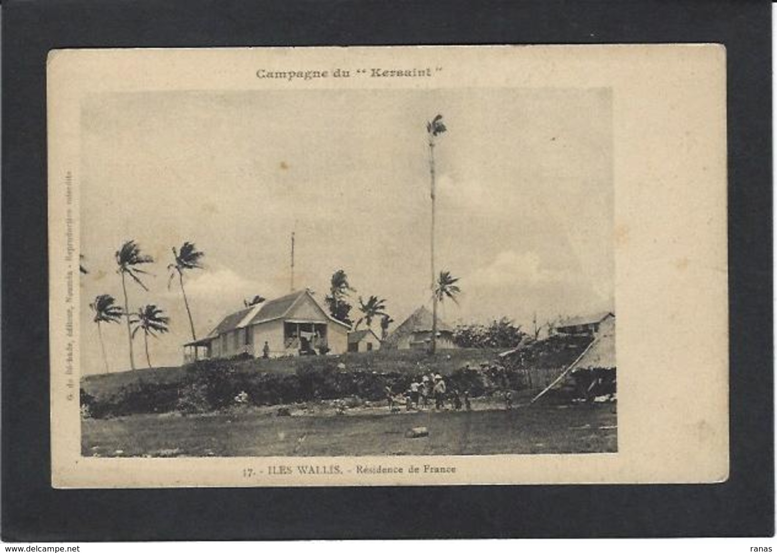 CPA Océanie Iles Wallis Le Kersaint Non Circulé - Wallis Und Futuna