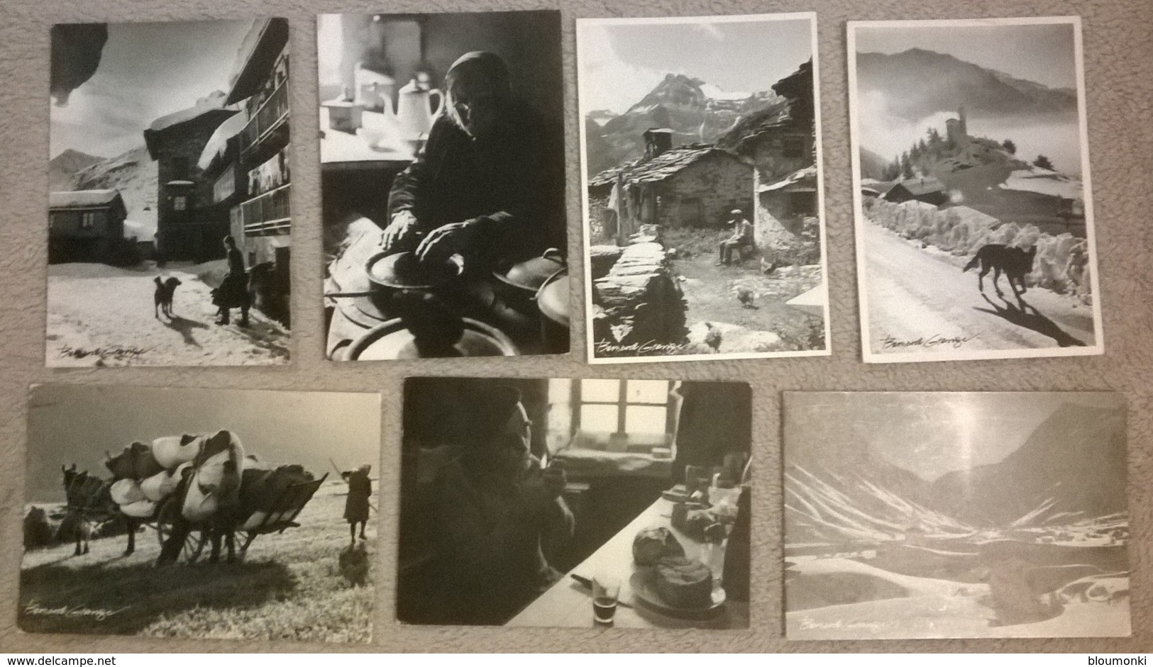 Lot De 7 Cartes Postales /photographe  Bernard GRANGE - Autres & Non Classés