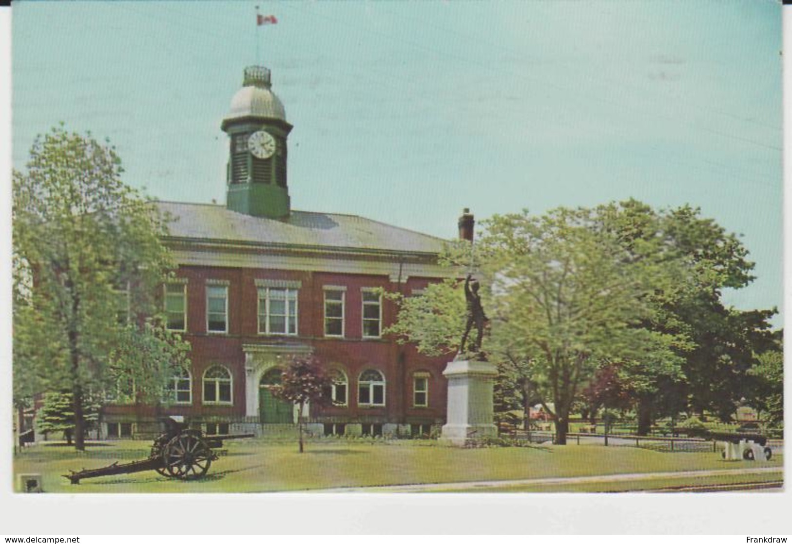 Postcard - Port Hope Town Hall - Canada - Posted 5th April 1972 Very Good - Unclassified