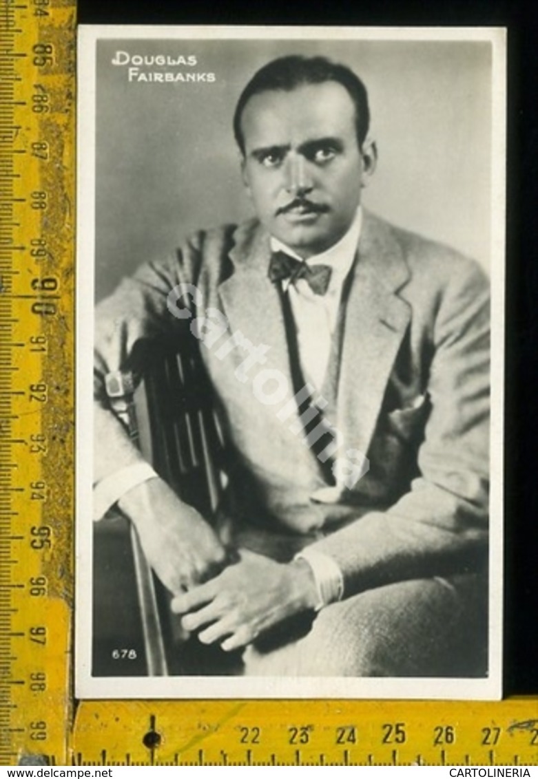 Personaggio Attore Attrice Musica Teatro Cinema Douglas Fairbanks - Artisti