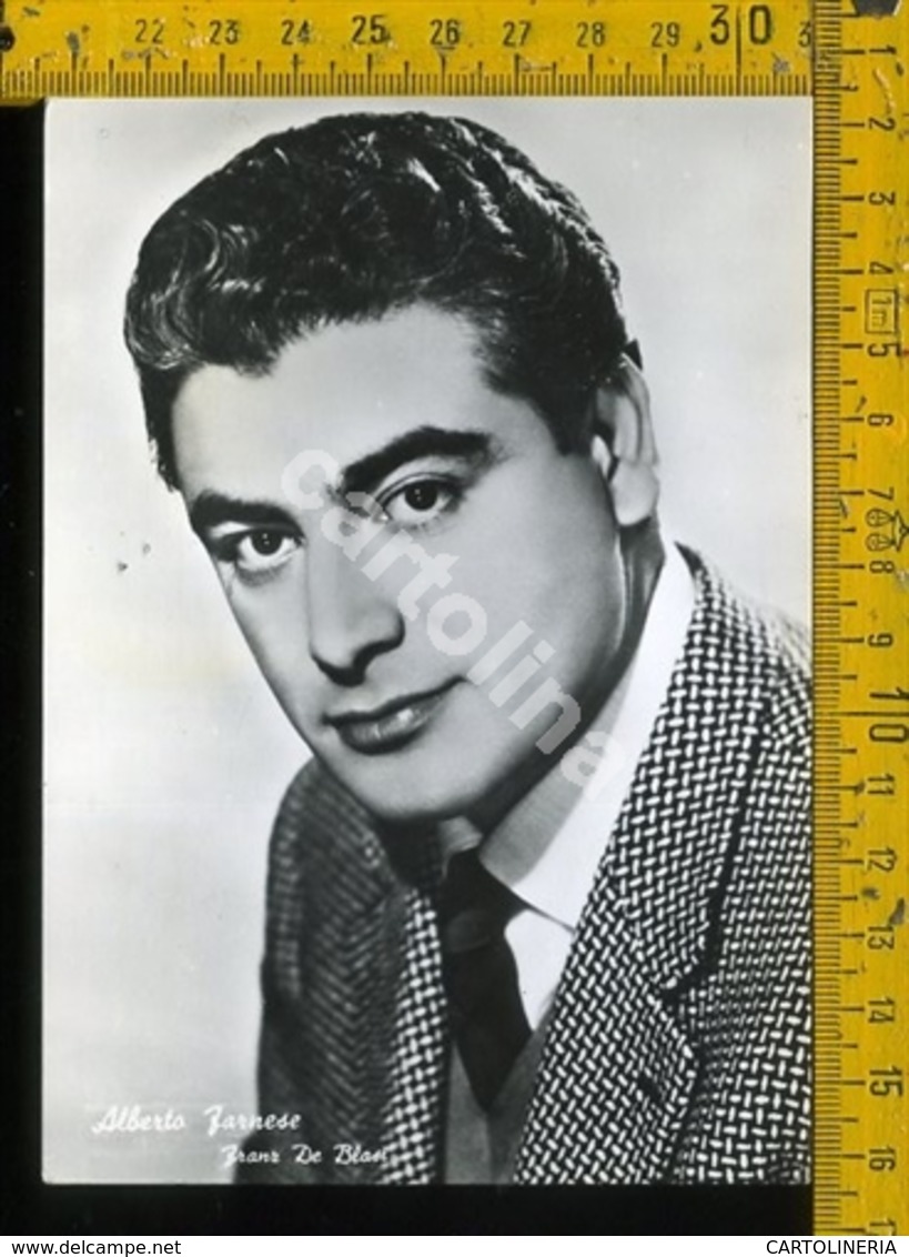 Personaggio Attore Attrice Cantante Musica Teatro Cinema Alberto Farnese - Artisti