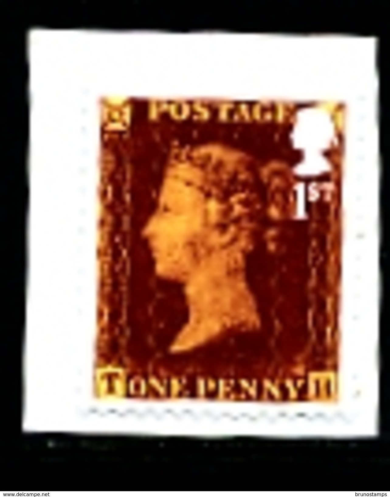 GREAT BRITAIN - 2016  1st PENNY RED  SELF ADHESIVE  EX BOOKLET  MINT NH - Nuovi