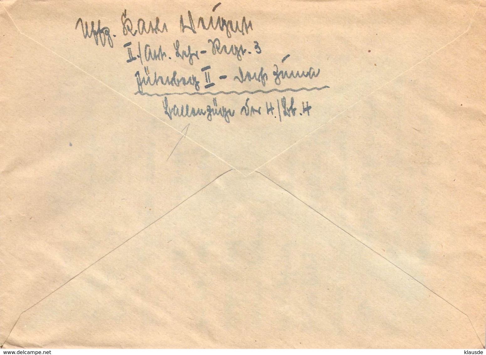 Feldpost Jüterbog 2 1942 Mit Korrespondenz - Documents