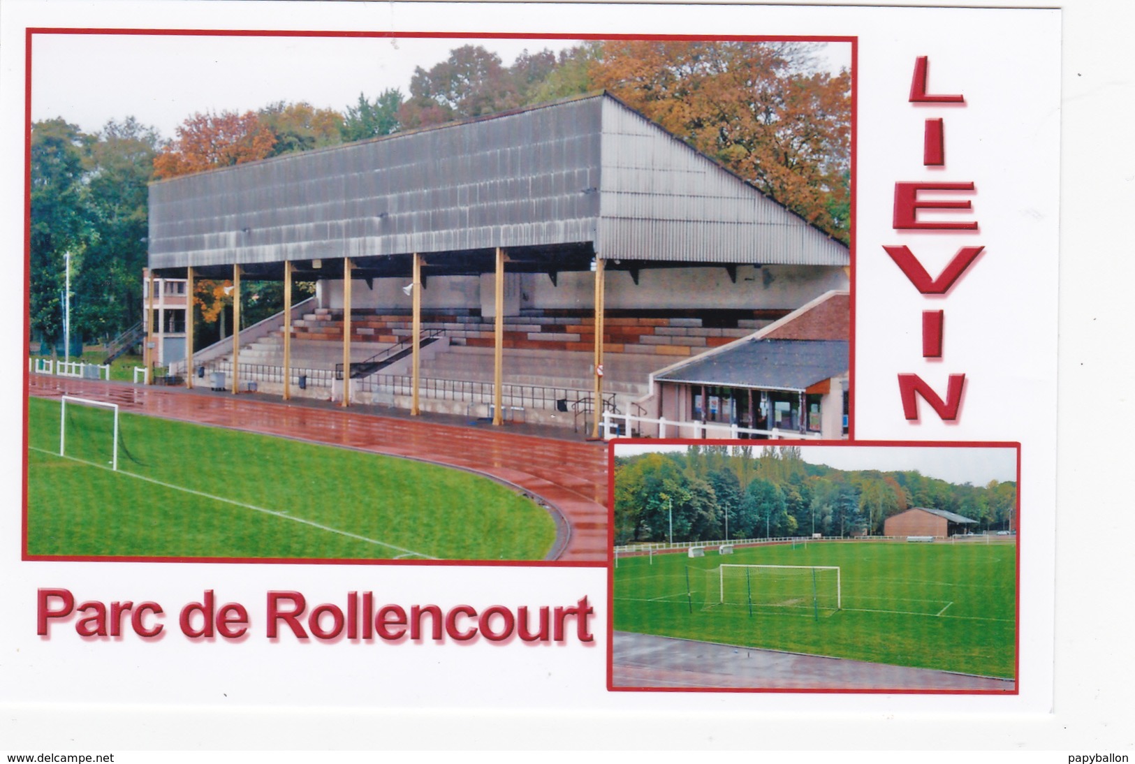 CARTE DE STADE DE. LIEVIN      *62* FRANCE STADE DE  ROLENCOURT   # DGC. 70 - Football