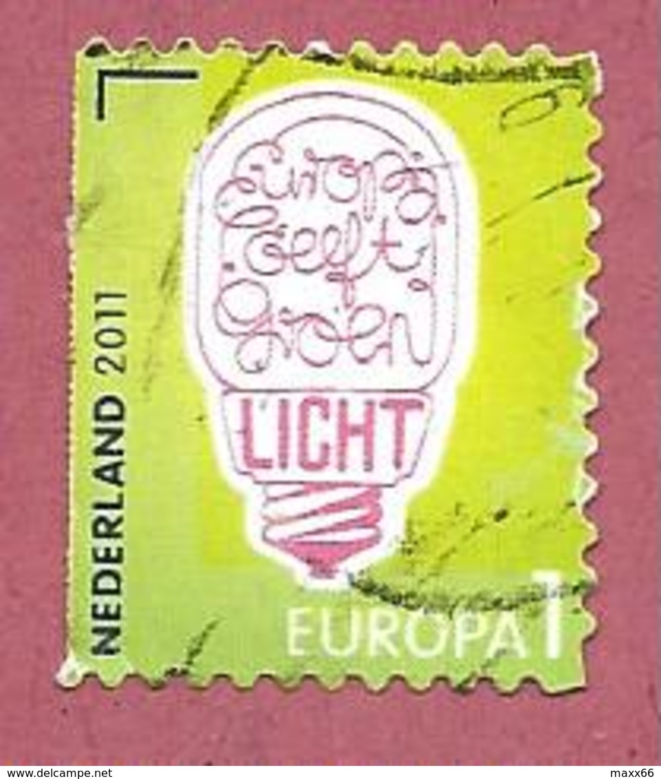 PAESI BASSI NEDERLAND USATO - 2011 - Green Light - EUROPA 1 - MICHEL NL 2903 - Used Stamps