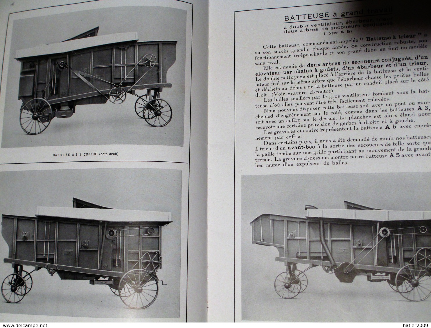 Catalogue 44 Pages+ Double Page Tarifs  Matériels De Battage BRELOUX A Nevers - LOCOMOBILES - BATTEUSES - Année 1926 - Supplies And Equipment