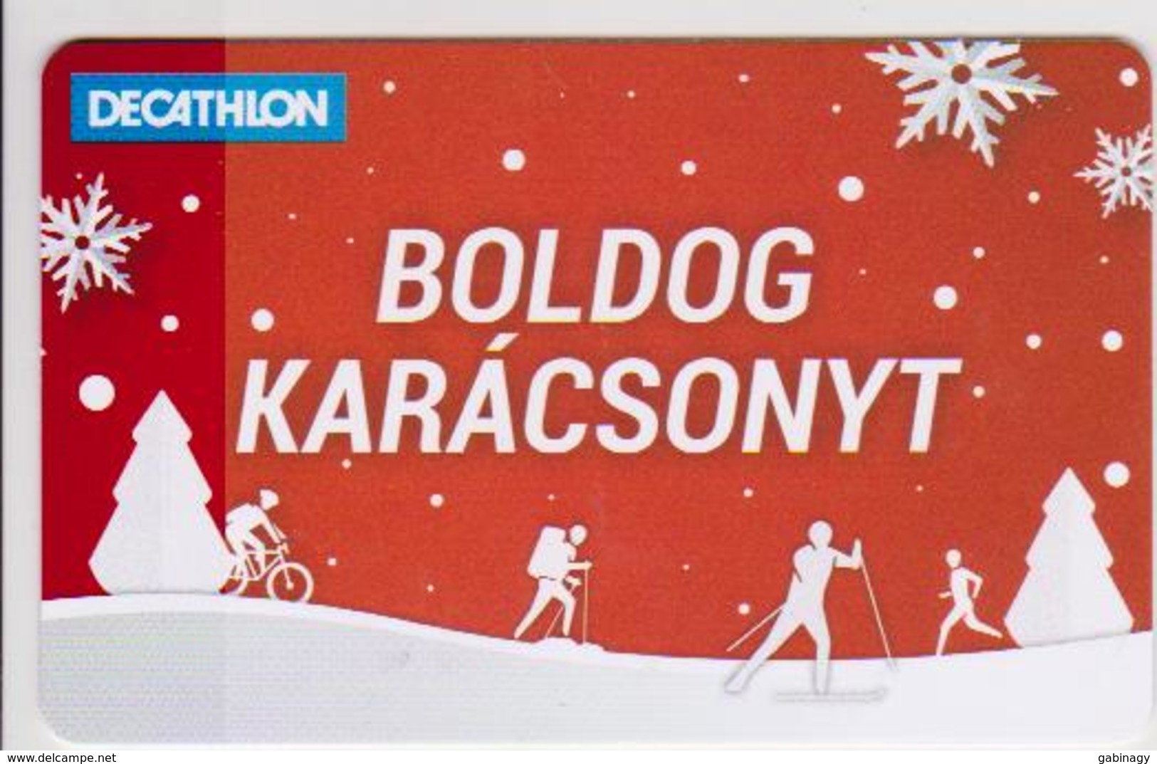 GIFT CARD - HUNGARY - DECATHLON - CHRISTMAS - Tarjetas De Regalo