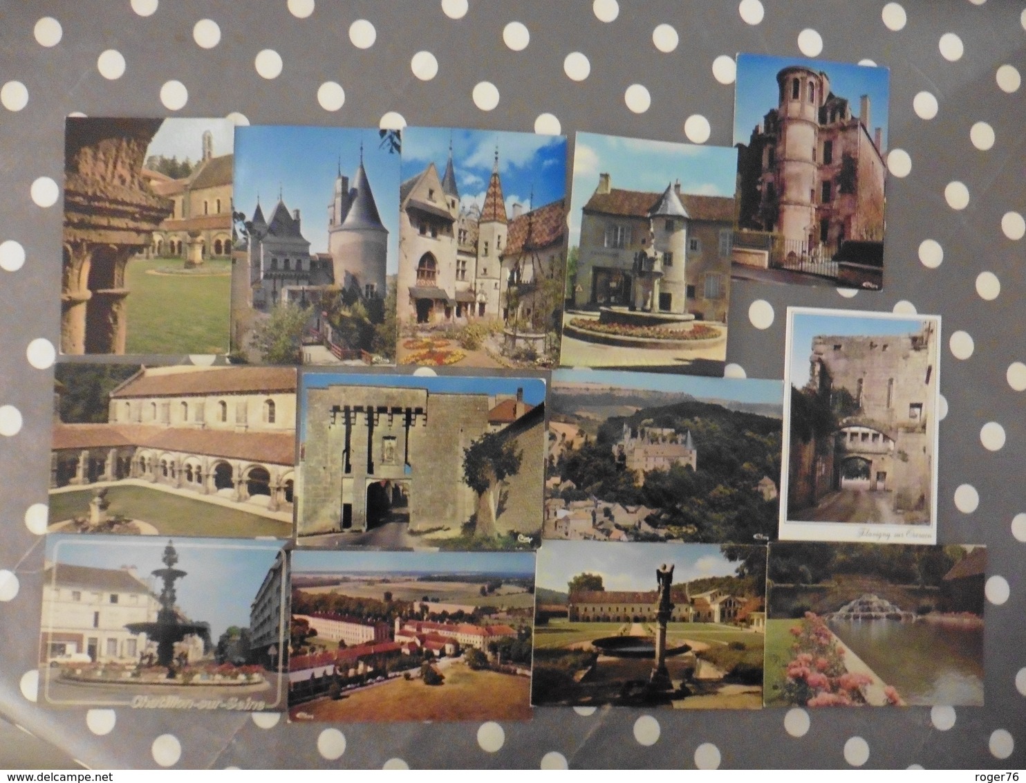 LOT   DE  13   CARTES POSTALES  NEUVES  DE  LA  COTE  D  OR - 5 - 99 Cartes