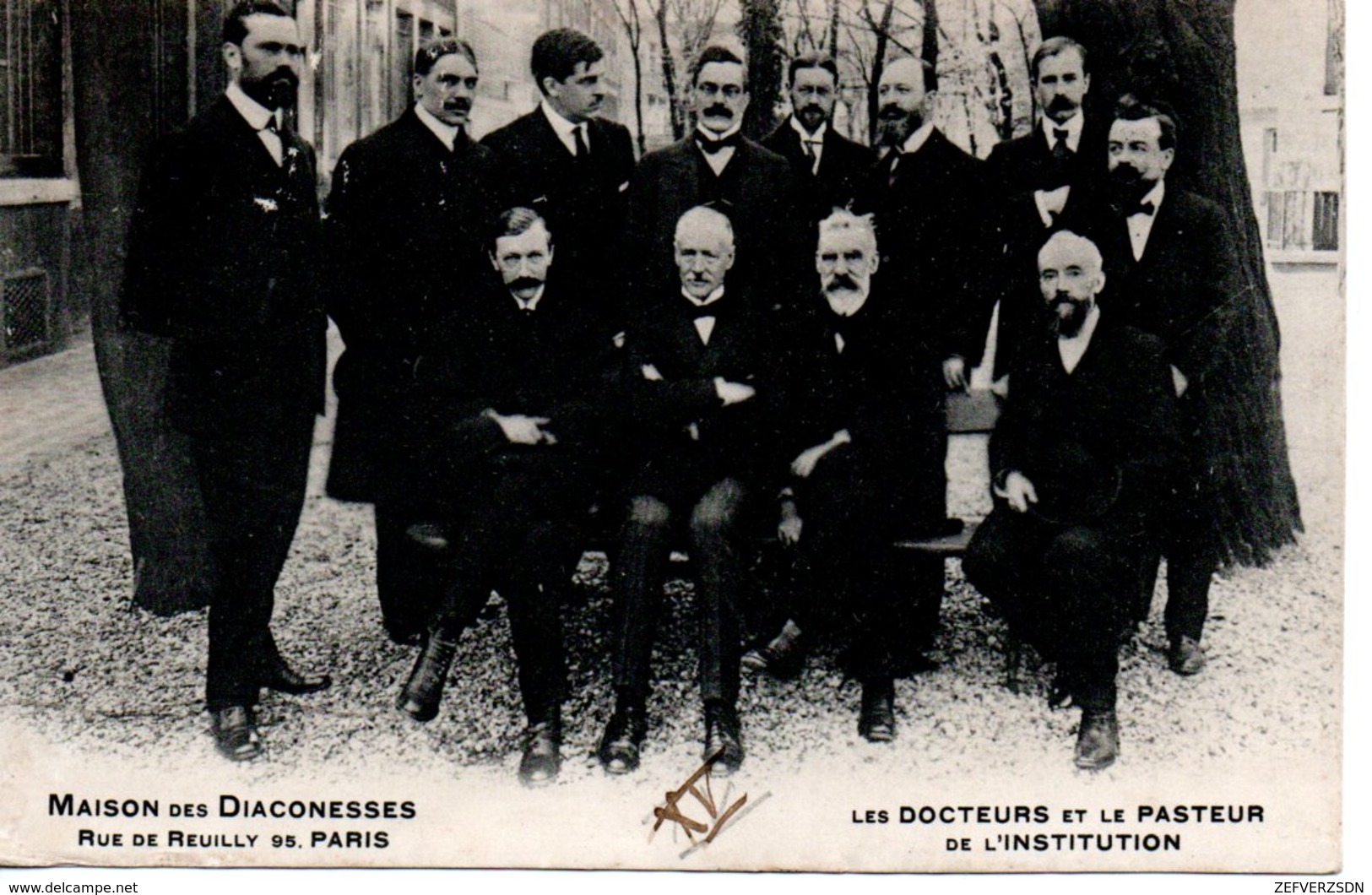 75 PARIS MAISON DIACONESSES DOCTEUR PASTEUR RELIGION SANTE - Santé, Hôpitaux