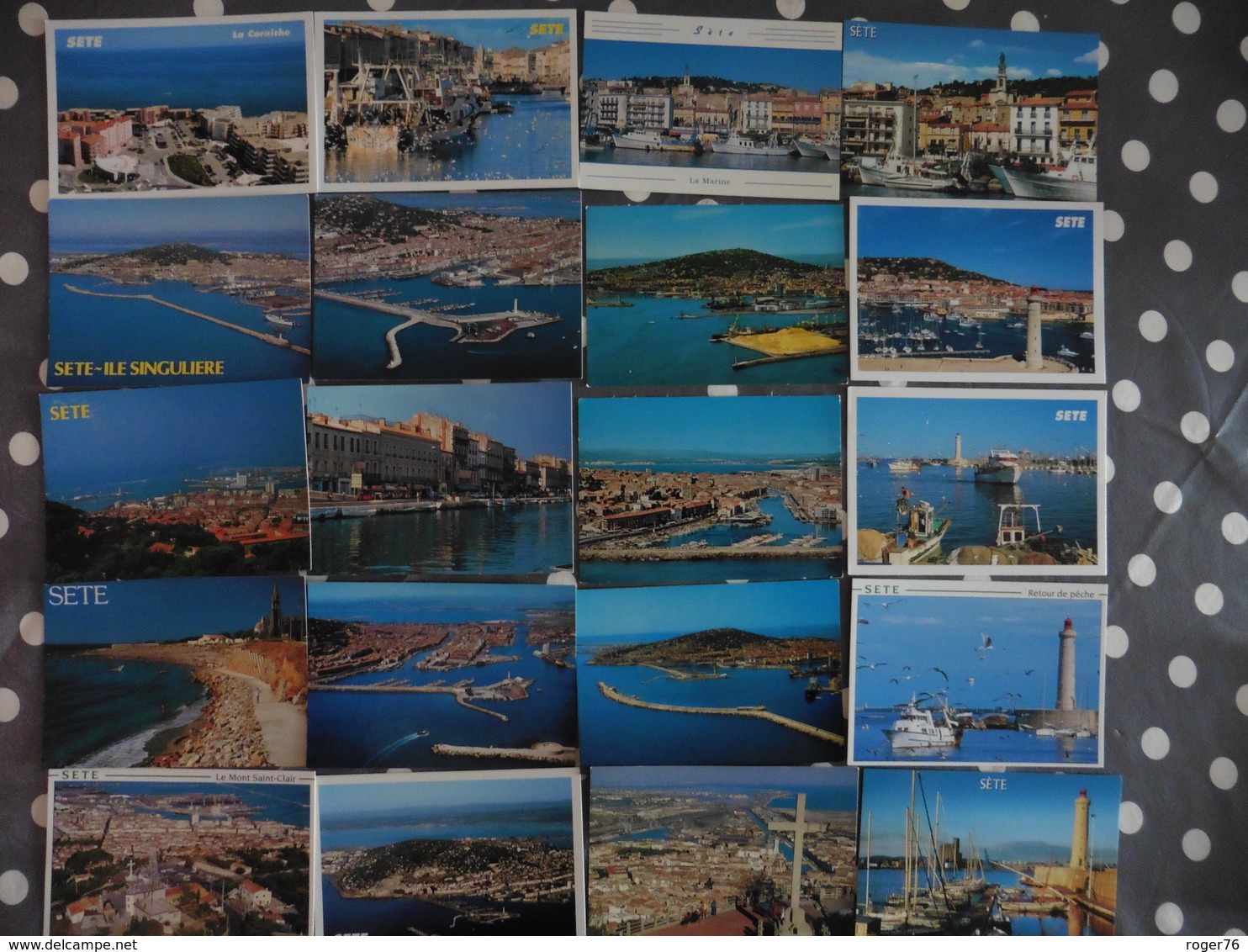 LOT   DE   58   CARTES POSTALES  NEUVES   DE   SETE - 5 - 99 Cartes