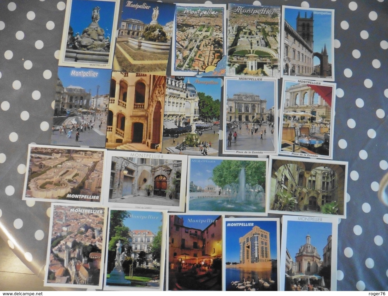 LOT   DE   57    CARTES POSTALES  NEUVES   DE   MONTPELLIER - 5 - 99 Cartes