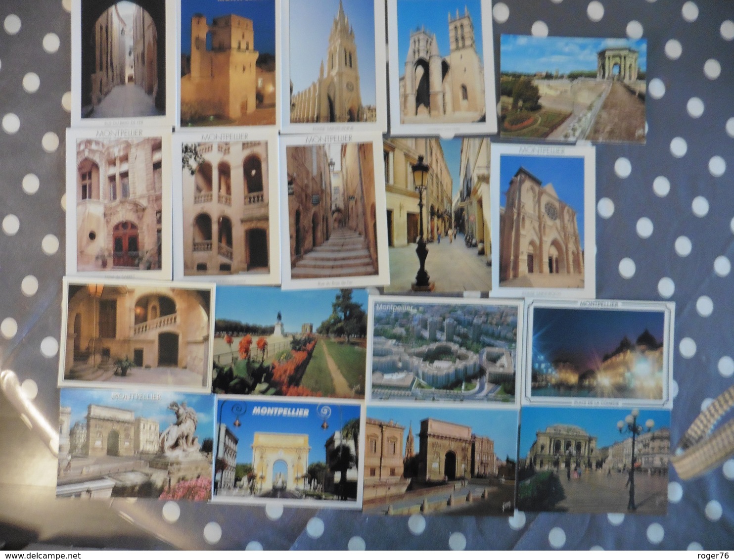 LOT   DE   57    CARTES POSTALES  NEUVES   DE   MONTPELLIER - 5 - 99 Cartes