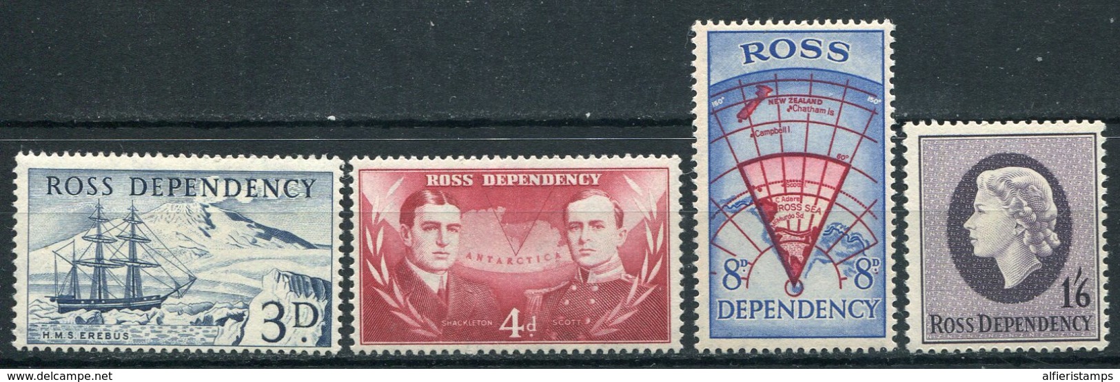 1957-ROSS DEP.-CPL.SET.-4 VAL.- M.N.H. LUXE !! - Unused Stamps