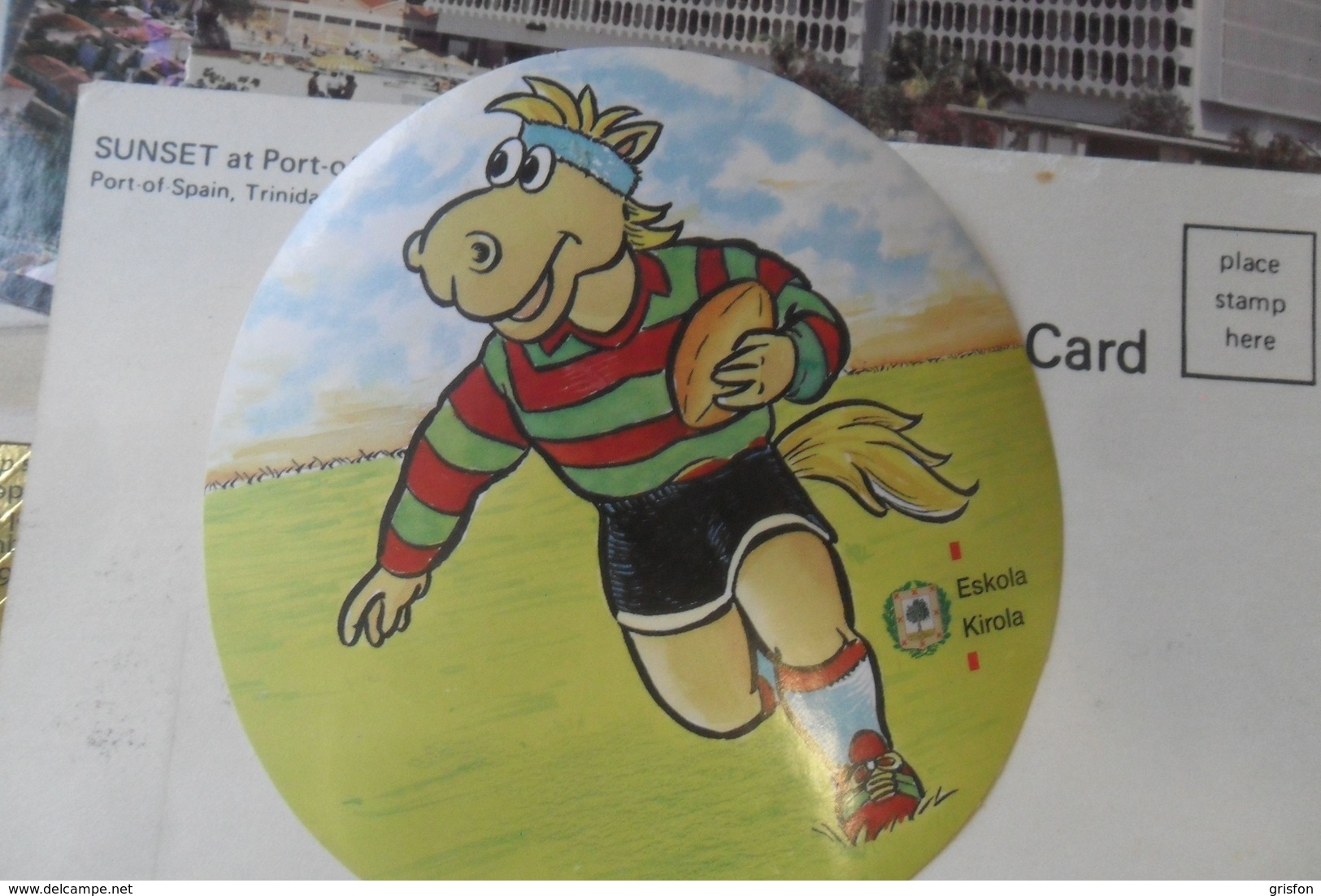 Rugby Sticker - Rugby