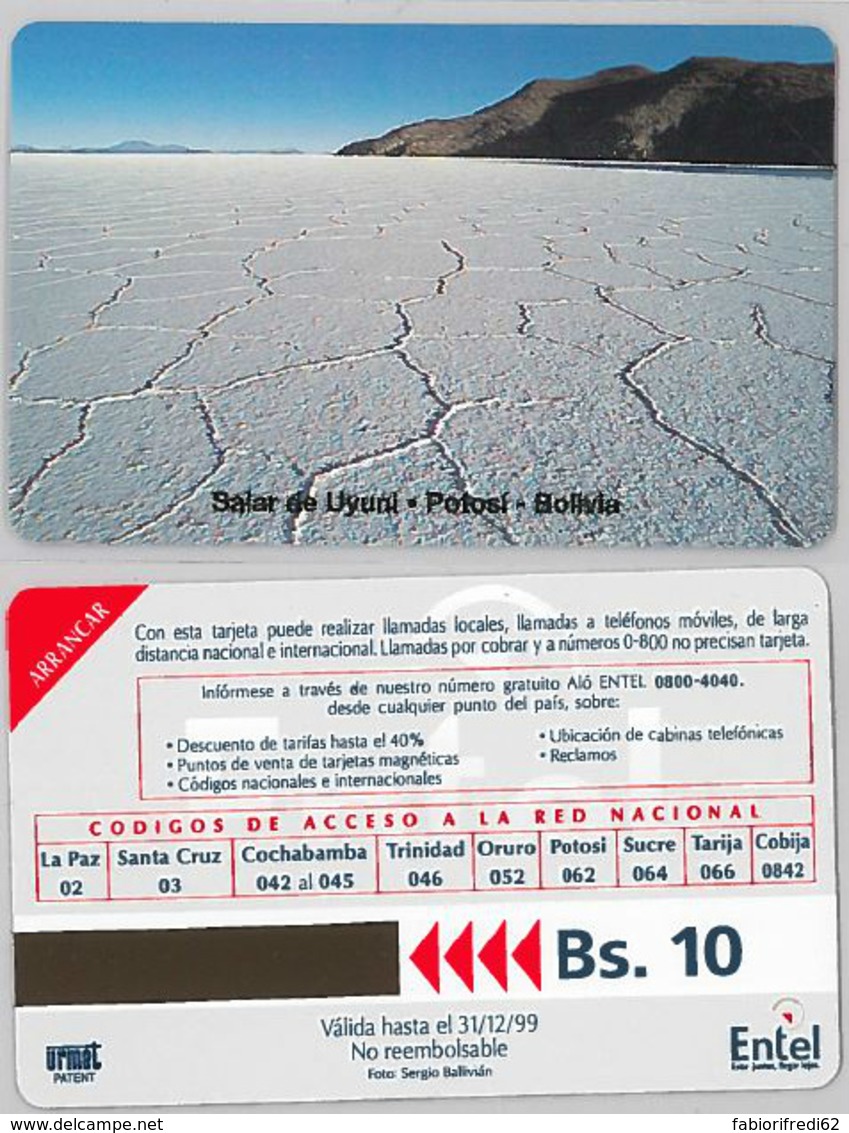 PHONE CARD - URMETBOLIVIA (E31.4.2 - Bolivien