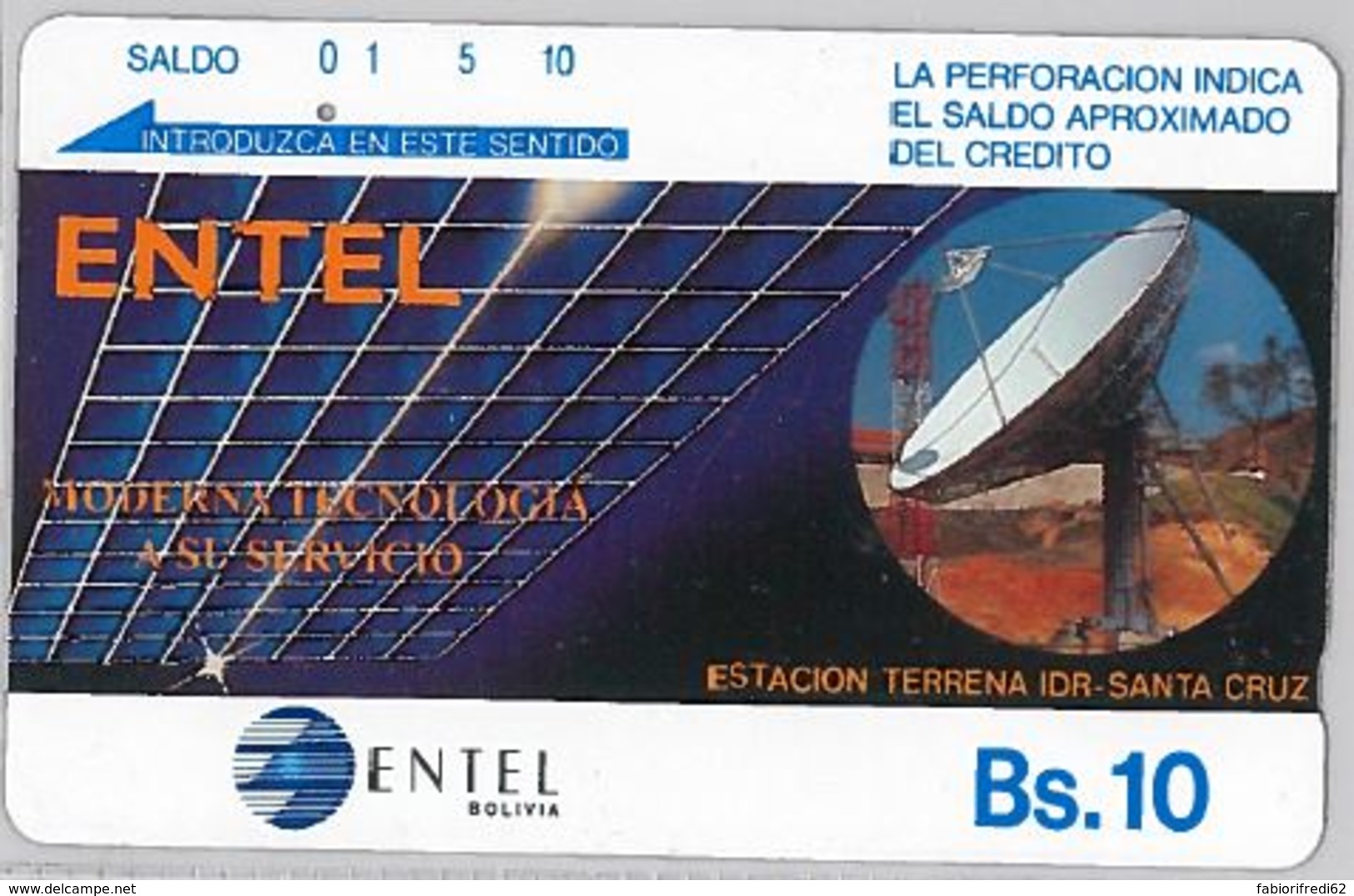 PHONE CARD - BOLIVIA (E31.5.7 - Bolivia