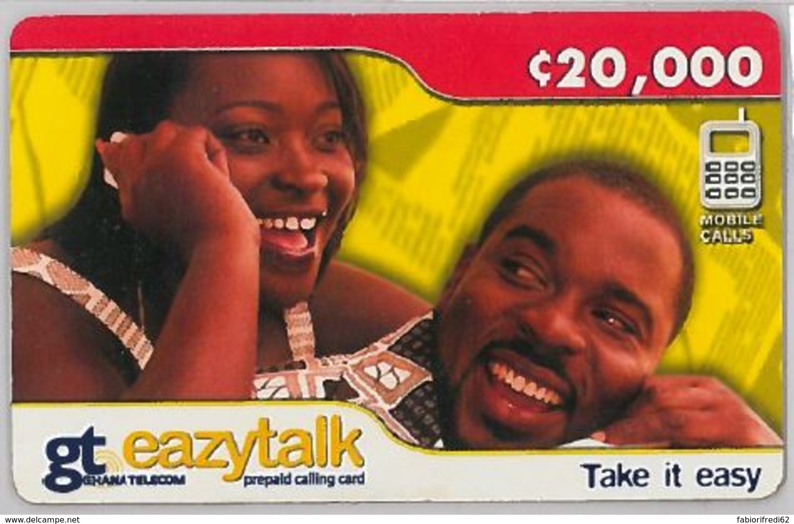 PREPAID PHONE CARD-GHANA (E31.20.2 - Ghana