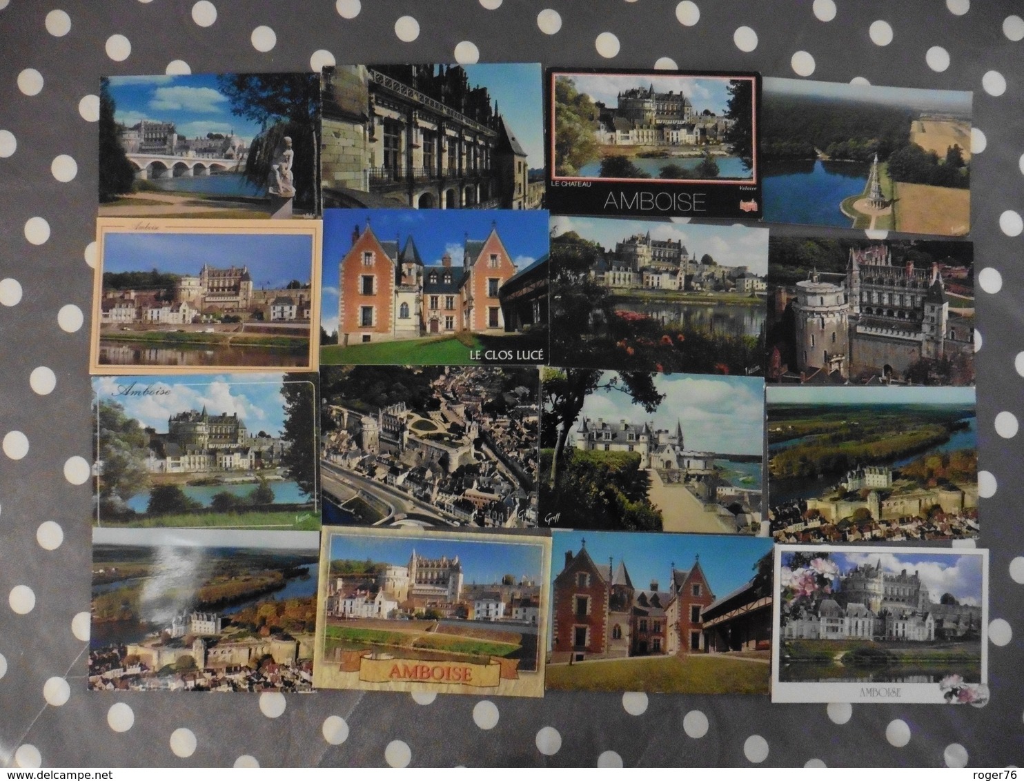 LOT  DE 28 CARTES POSTALES  NEUVES   DE  AMBOISE - 5 - 99 Cartes