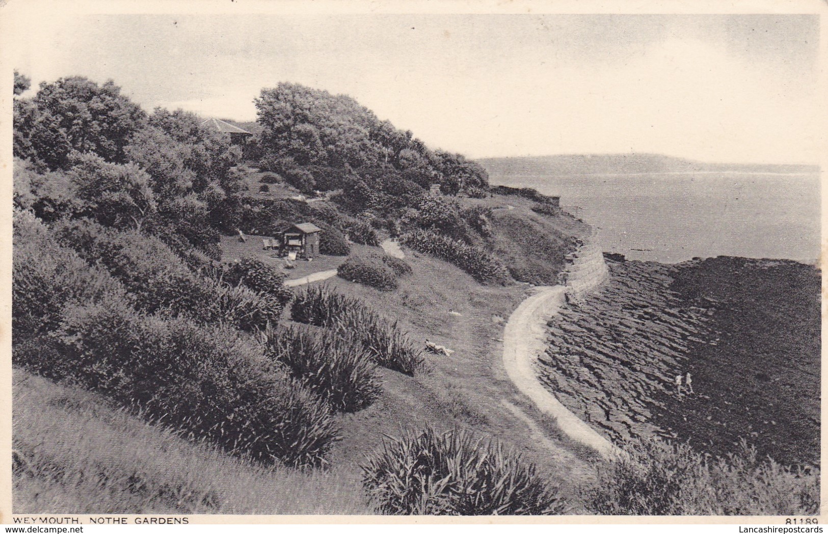 Postcard Weymouth Nothe Gardens [ Photochrom ] My Ref  B12658 - Arundel