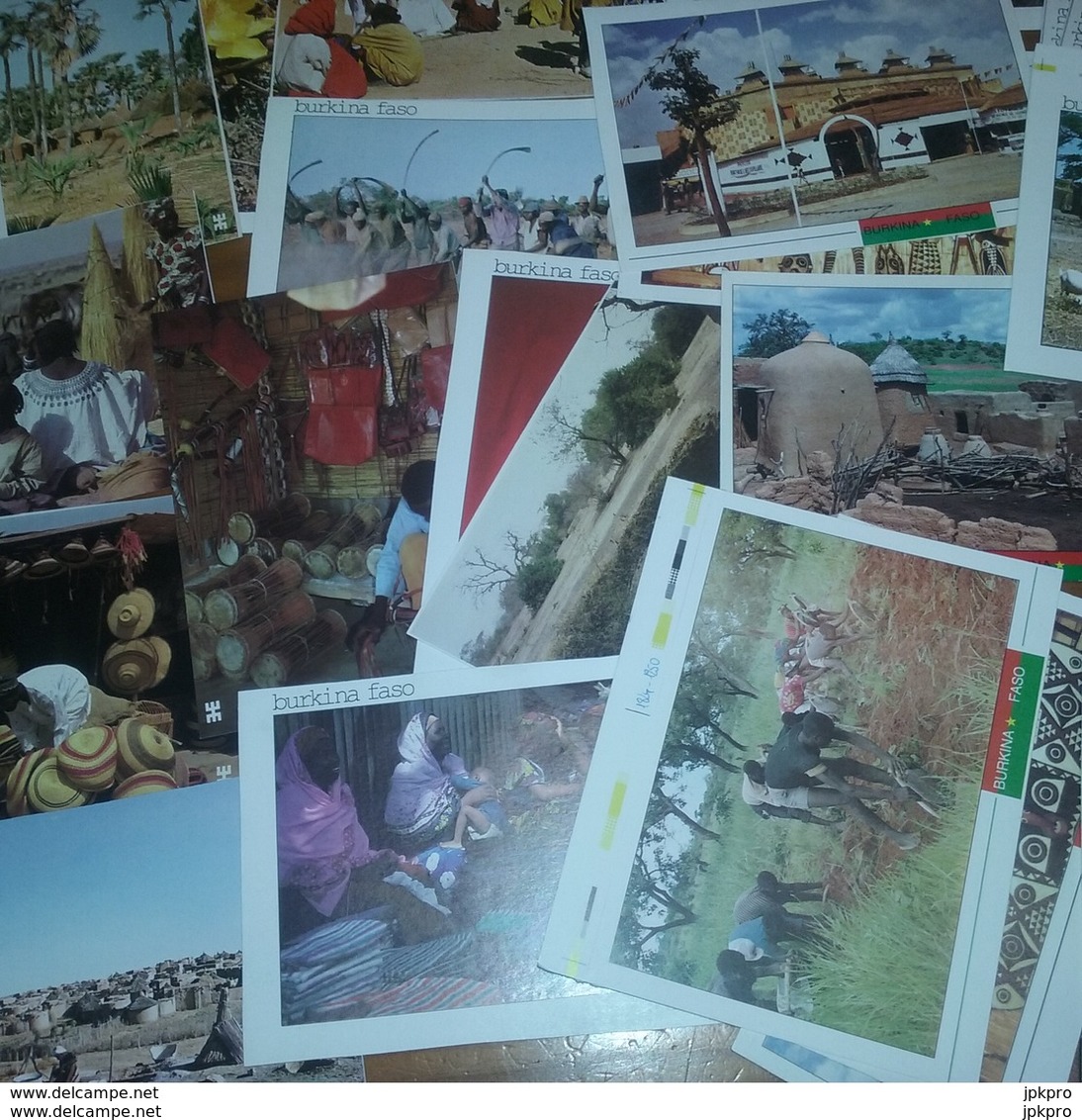 BURKINA FASO - Lot 180 Cartes