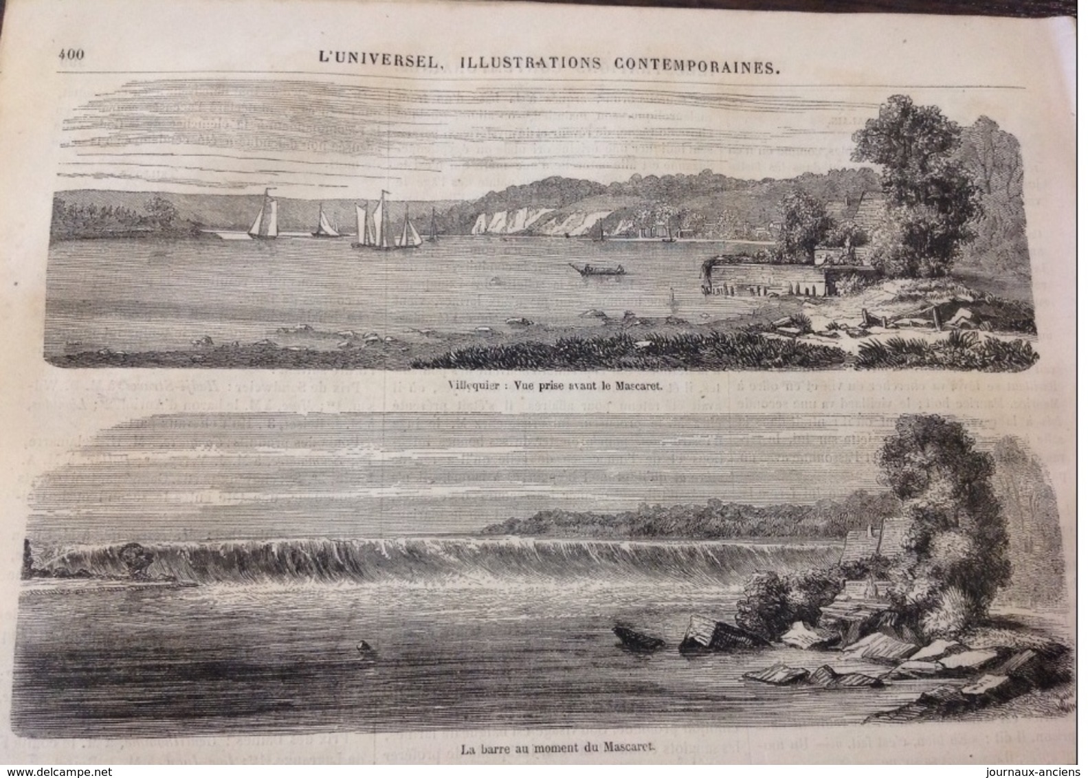 1863 DÉPART DE CONSCRITS - VILLEQUIER - MASCARET - ANNAMITE TOULON - VARENGEVILLE - DIEPPE - THÉÂTRE MEXICO - Revues Anciennes - Avant 1900