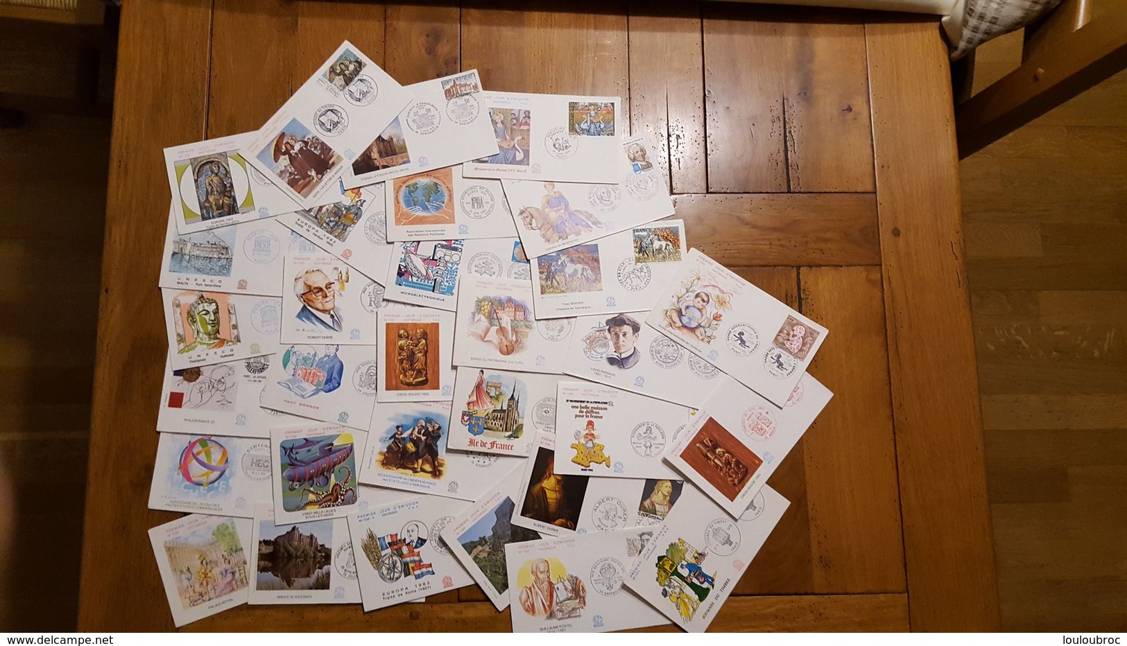 LOT DE 30 ENVELOPPES F.D.C. PREMIER JOUR D'EMISSION FIRST DAY COVER  DE 1970 A 1983 - Non Classés