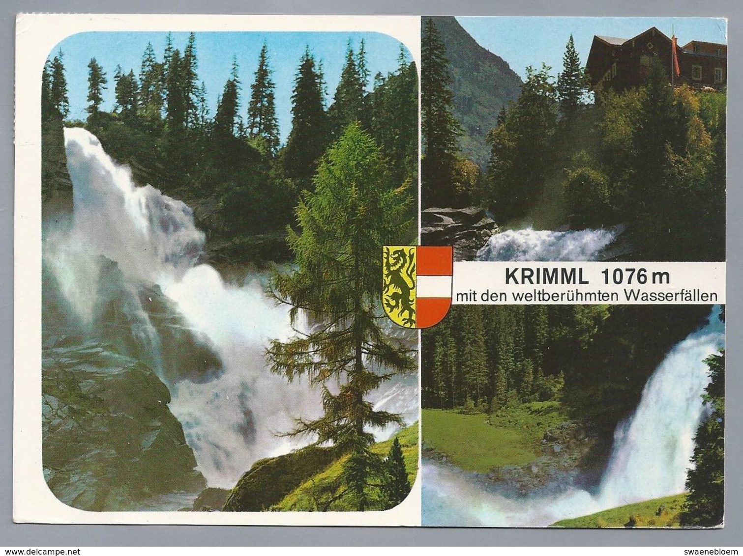 AT.- KRIMML. Mit Den Weltberühmten Wasserfalllen - Krimml