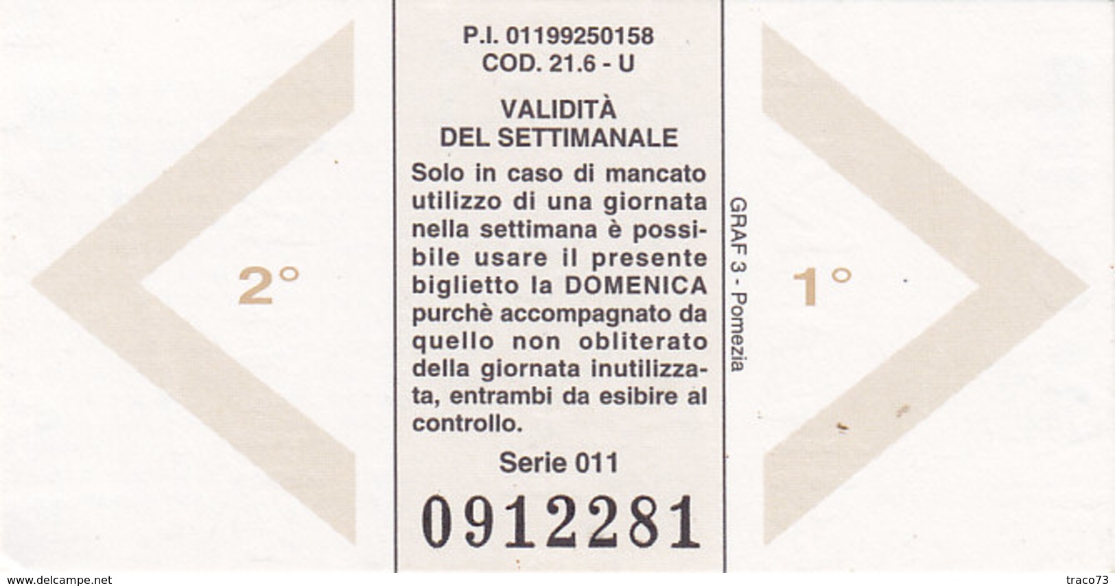 MILANO  /  ATM _ Biglietto Rete Urbana - Europe
