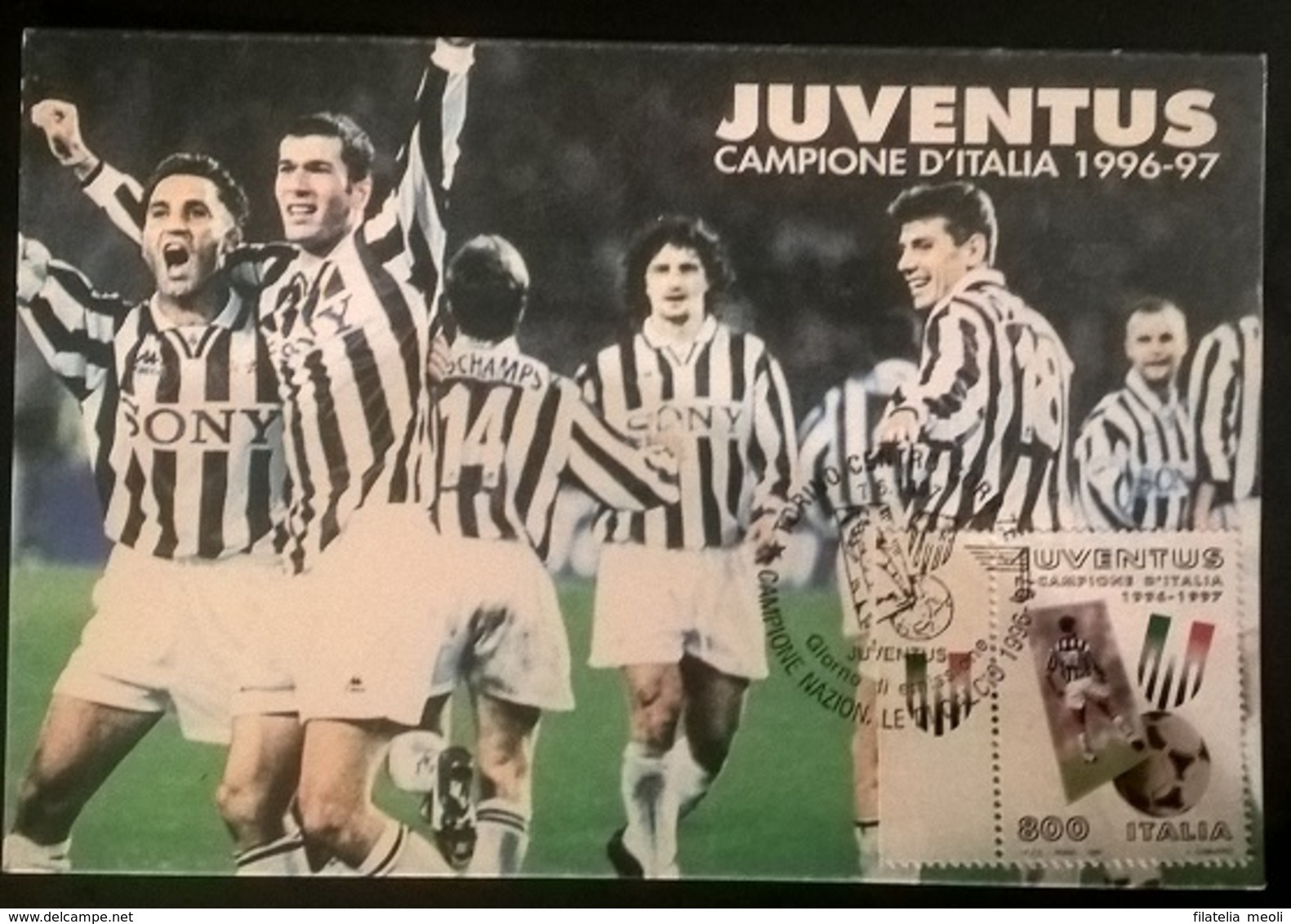 CARTOLINA JUVENTUS 1995 - Autres Formats