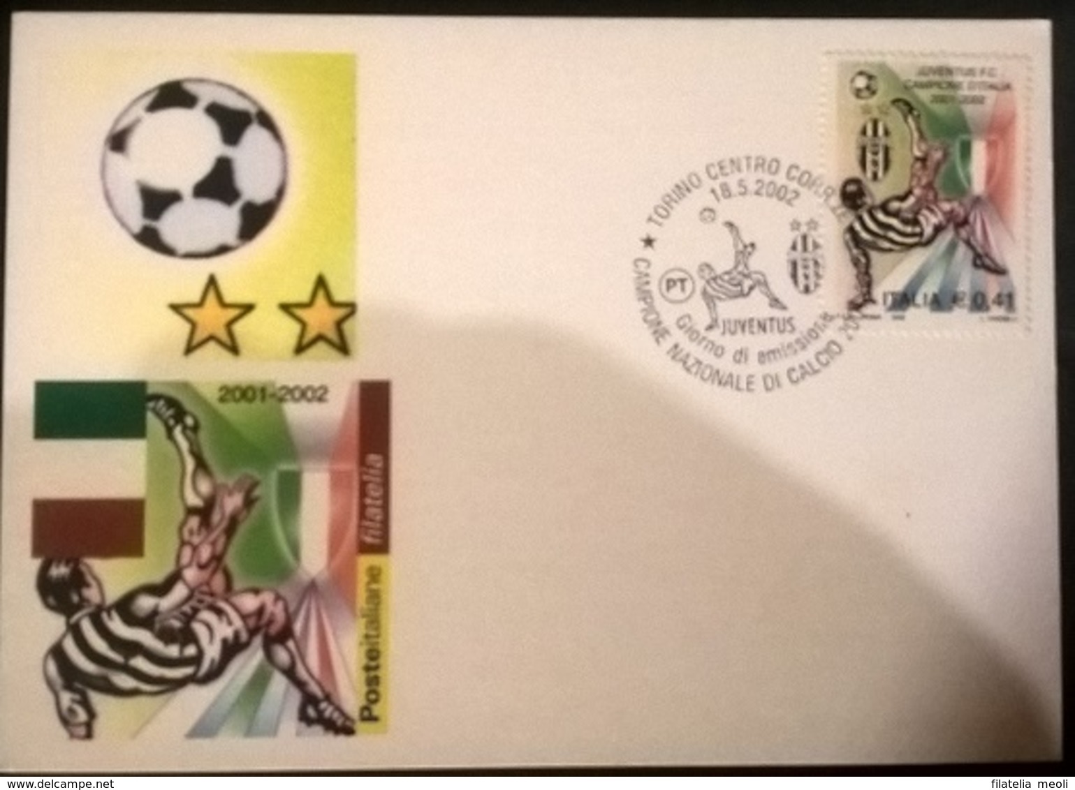 CARTOLINA JUVENTUS 2002 - Altri