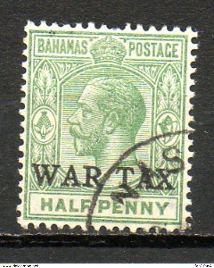 AMERIQUE CENTRALE - BAHAMAS - (Colonie Britannique) - 1918-19 - N° 55 - 1/2 P. Vert - (George V) - Autres - Amérique
