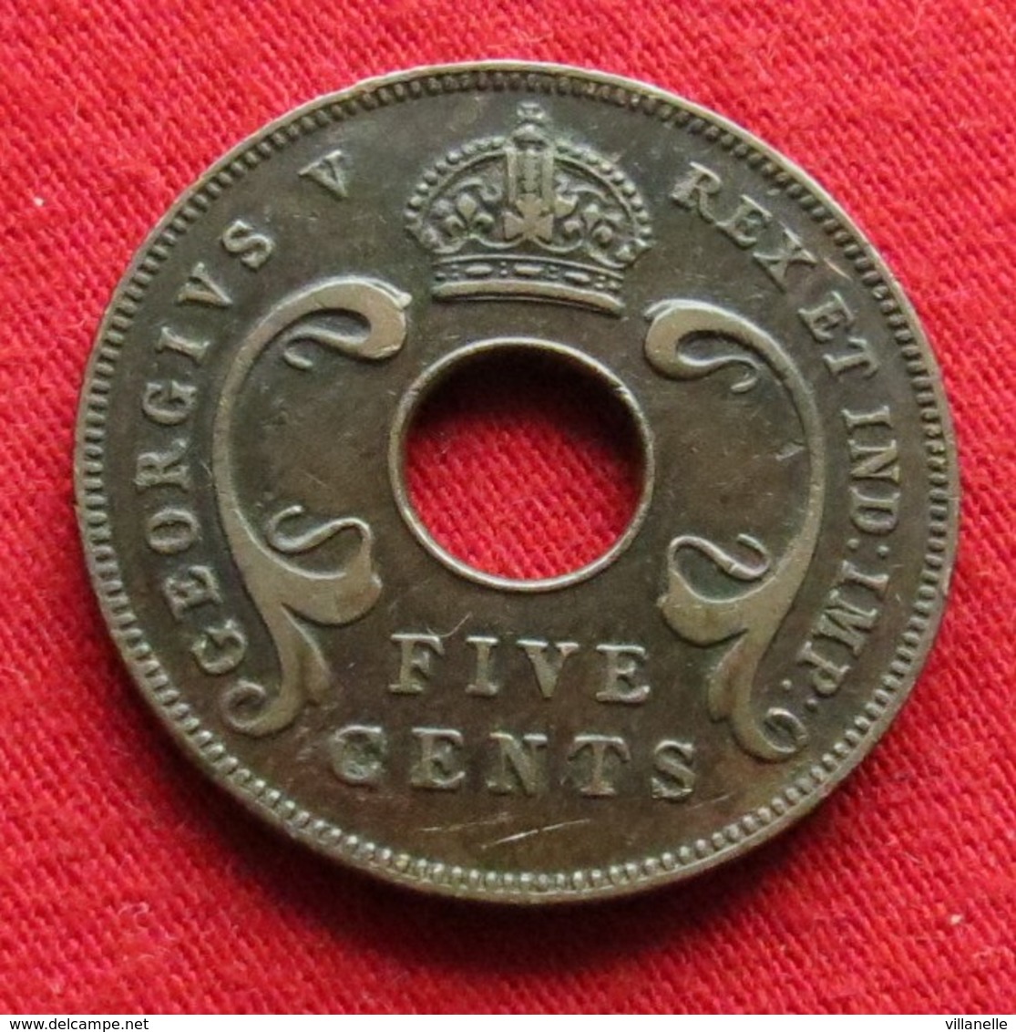 East Africa 5 Cents 1933  Africa Oriental Afrique Afrika Wºº - Other - Africa
