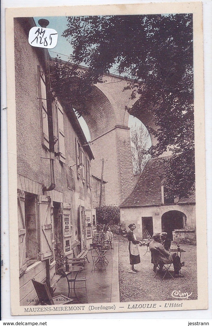 MAUZENS-MIREMONT- LALOULIE- L HOTEL- CIM - Otros & Sin Clasificación