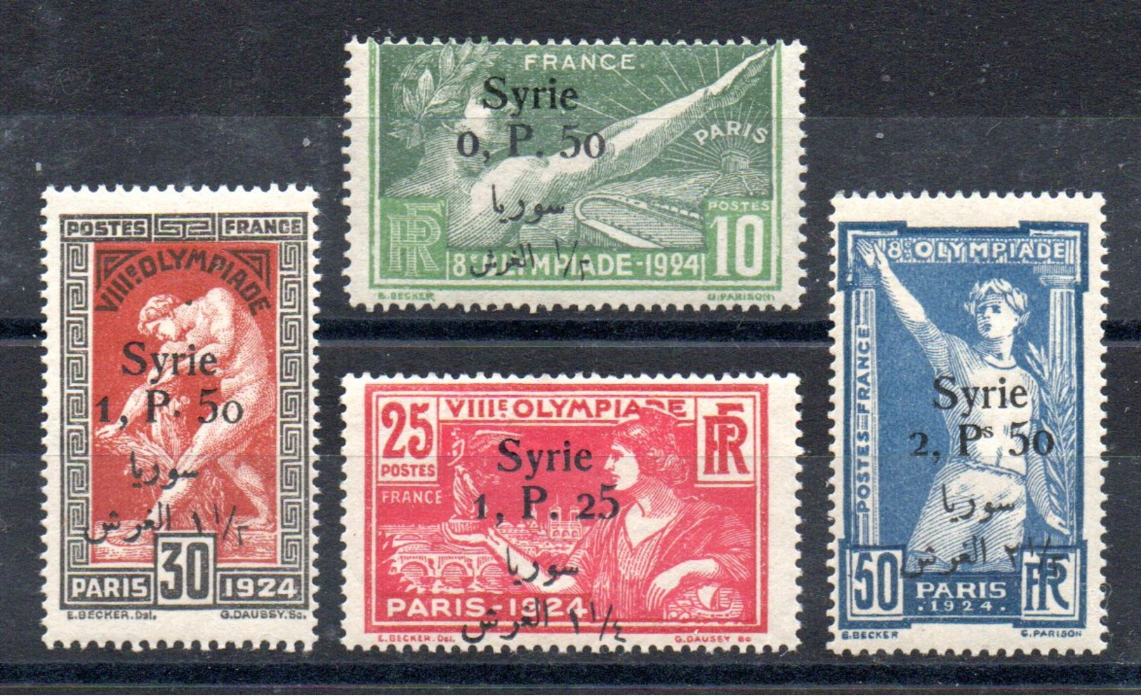 SYRIE - YT N° 149 à 152 - Neufs ** - MNH - Cote: 218,00 € - Neufs