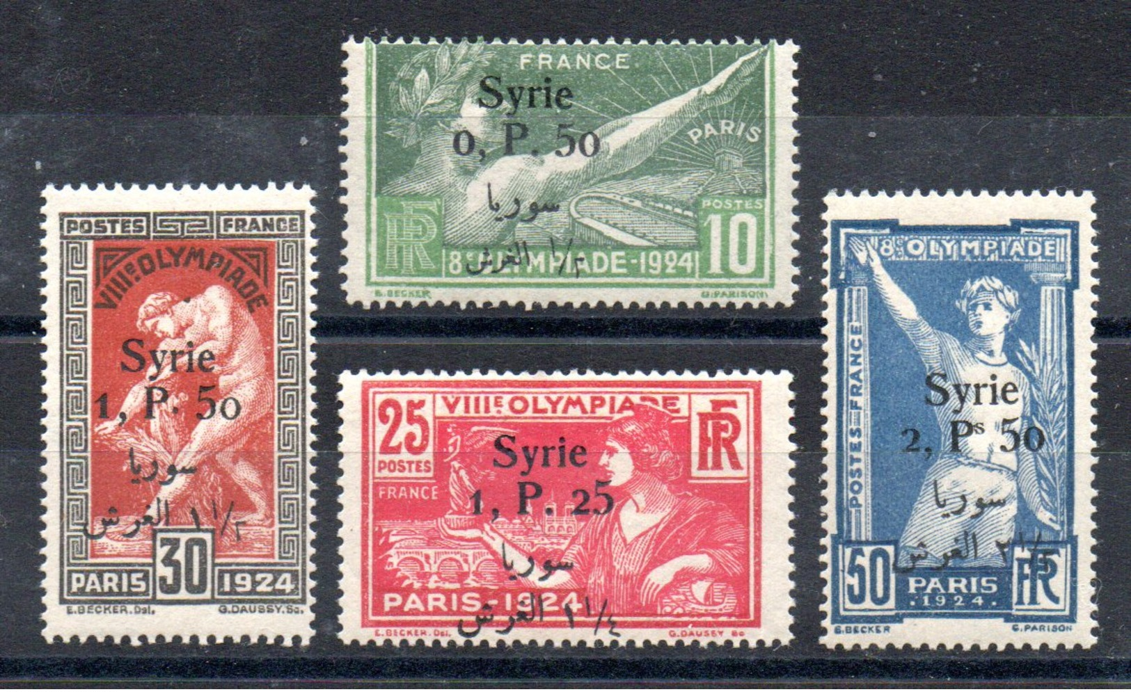 SYRIE - YT N° 149 à 152 - Neufs ** - MNH - Cote: 218,00 € - Nuevos