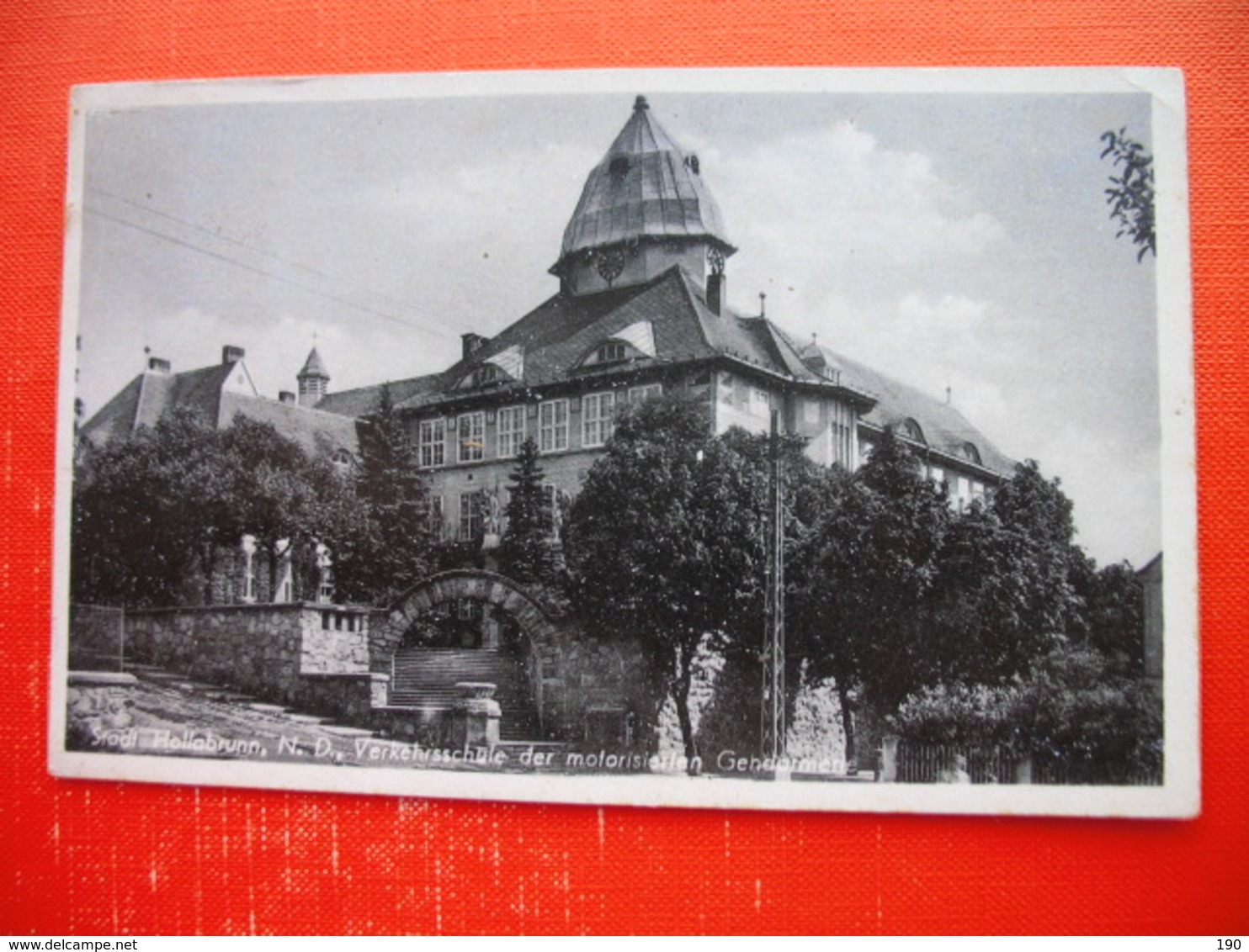 Hollabrunn.Verkehrsschule Der Motorisierlen Gendarmerie - Hollabrunn