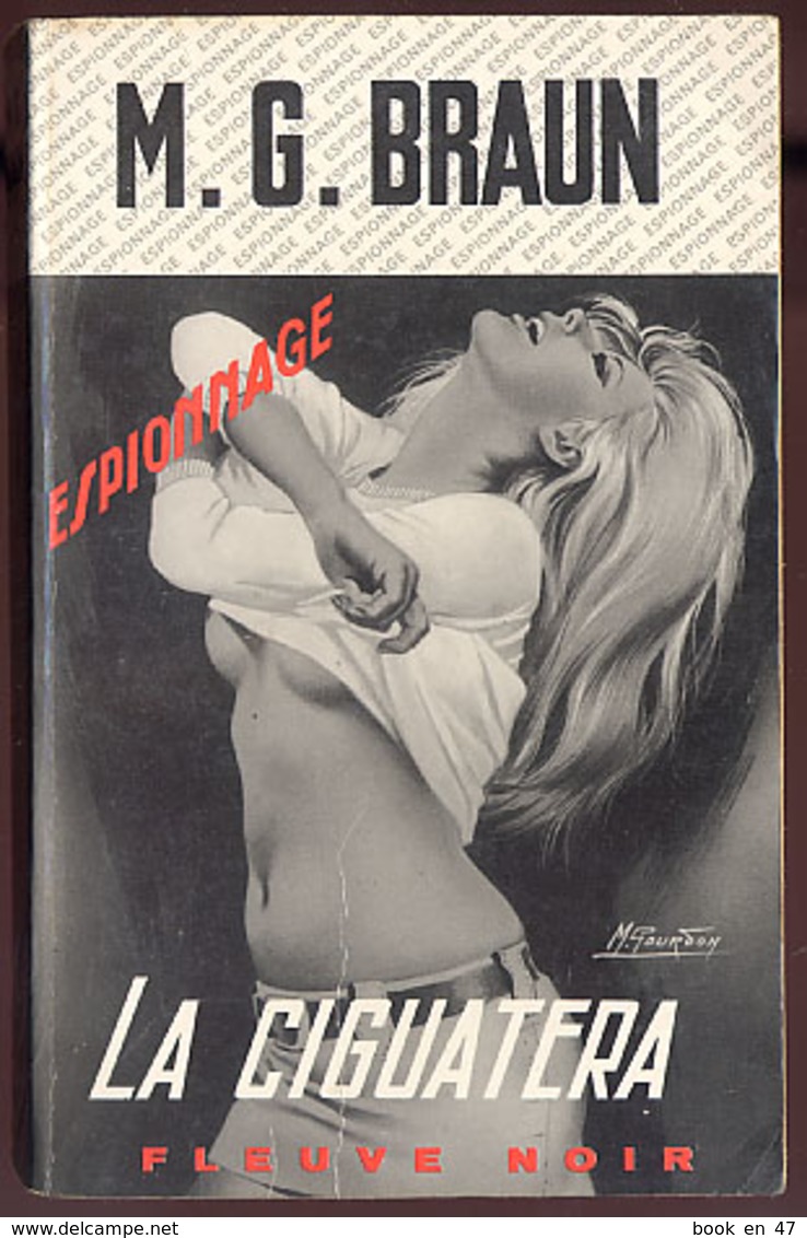 {05923} M. G. Braun ; Espionnage N°931. EO 1971.   " En Baisse " - Fleuve Noir