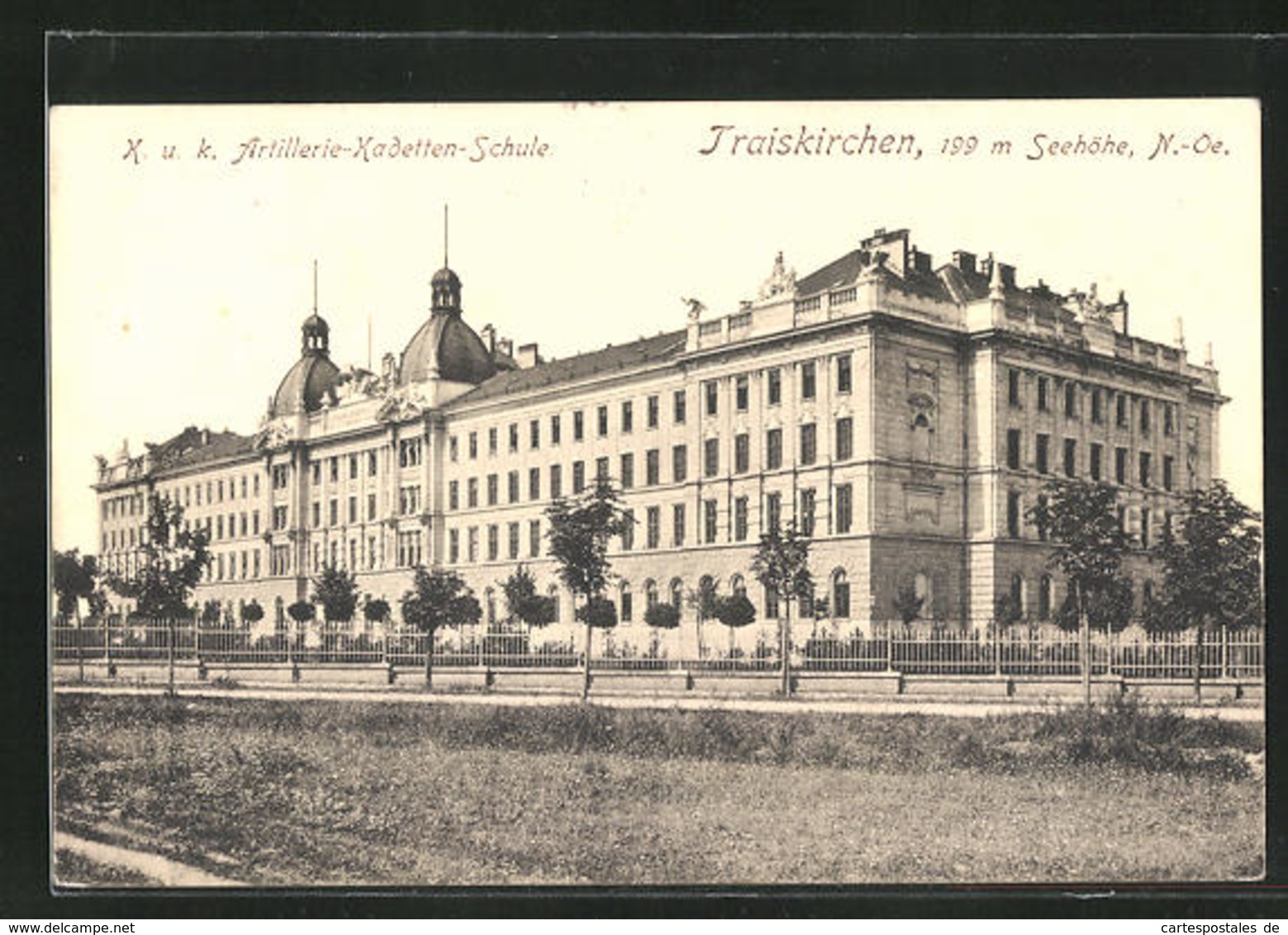 AK Traiskirchen, Blick Zur K. U. K. Artillerie-Kadettenschule - Altri & Non Classificati