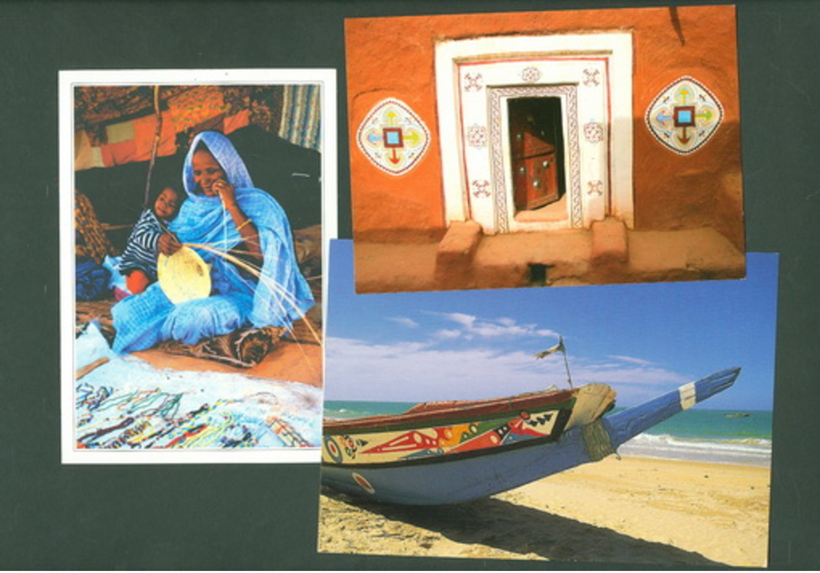 Mauritania, Mauritanie - Afrique, Africa - Lot 3 Postcards Cartes Postales - - Mauritania