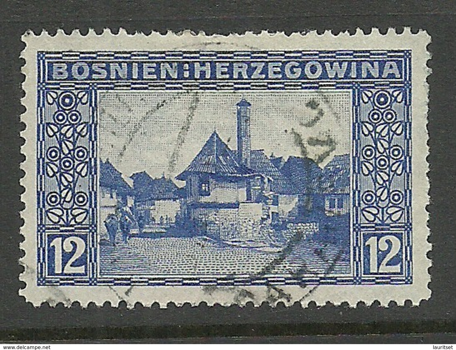 BOSNIA-HERZEGOWINA 1912 Michel 61 O - Bosnien-Herzegowina