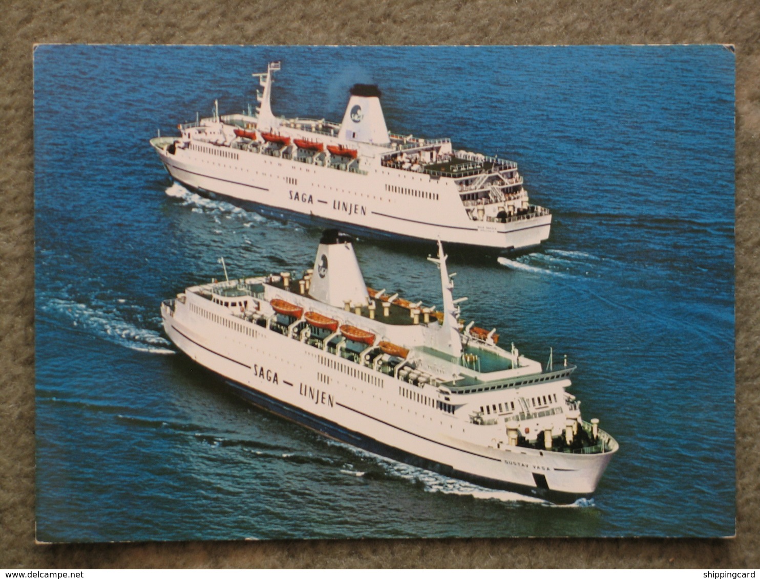 SAGA LINE OFFICIAL GUSTAV VASA/NILS DACKE - Ferries