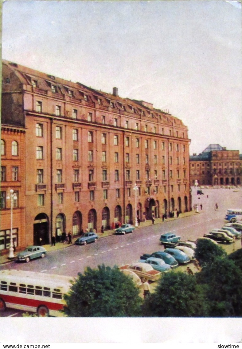 Saint Petersburg Leningrad Hotel Astoria USSR Russia Old Postcard - Hotels & Restaurants