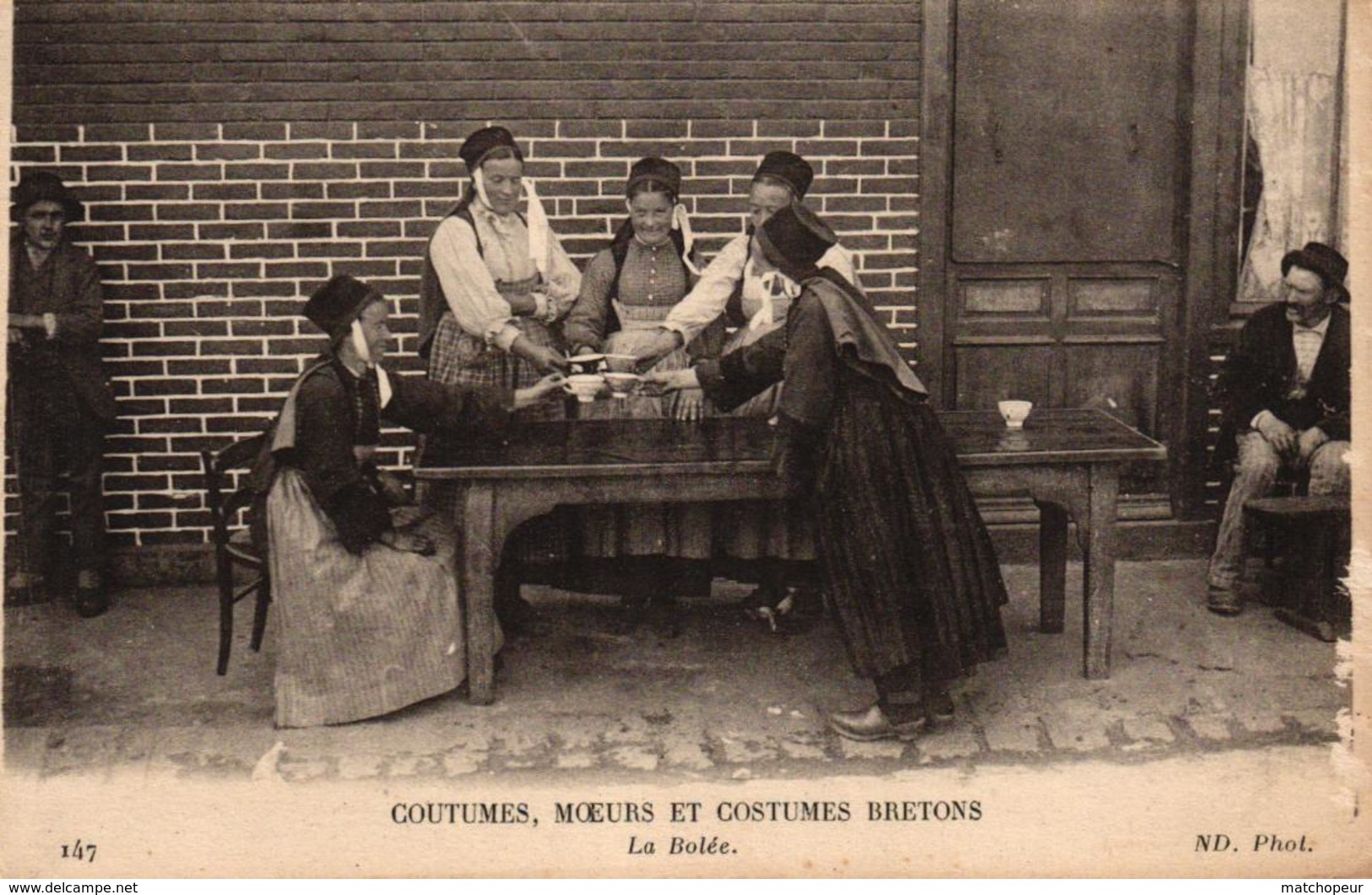 COUTUMES MOEURS ET COSTUMES BRETONS - LA BOLEE - Autres & Non Classés