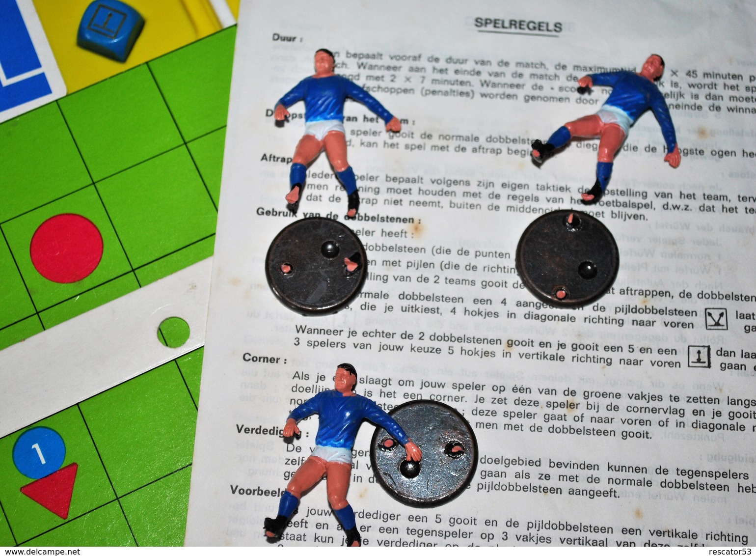 Très Rare Jeu De Société De La Coupe Du Monde Argentine 1978 Football En Français,Allemand,Hollandais, Anglais - Andere & Zonder Classificatie